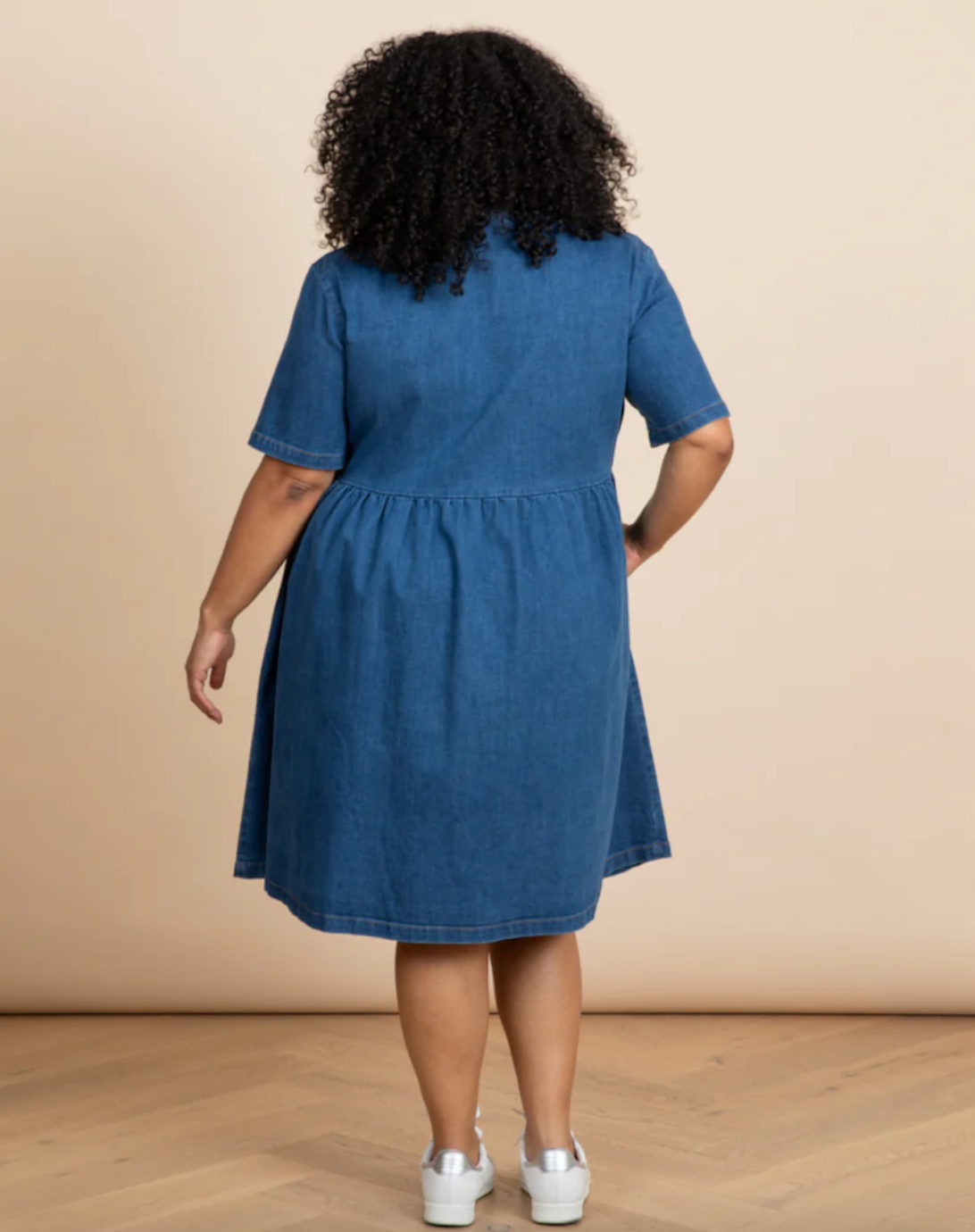 Frock Me Out Denim Smock Dress