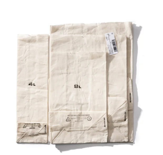 Puebco - Waxed Cotton Grocery Bag